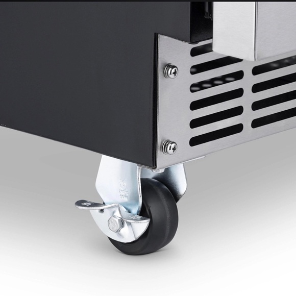 Newair 24” Outdoor Fridge Weatherproof Stainless Steel with Auto-Closing Door - Picture 4 of 9